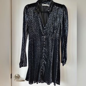 ZARA velvet dress size medium